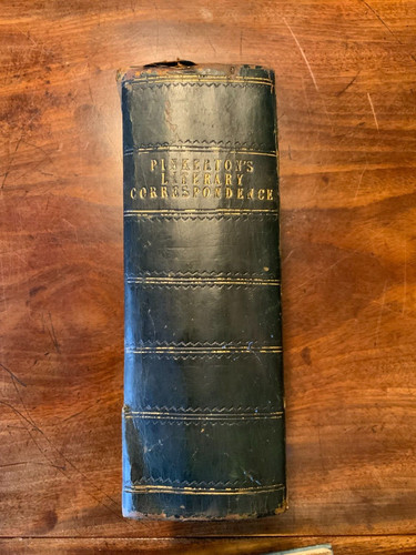 Literary correspondence - literary, of