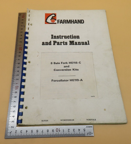 Farmhand manuale istruzioni - manuale,