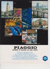 advertising Pubblicità-RICAMBI  PIAGGIO  1975 -CICLOMOTORI SCOOTER VESPA  EPOCA