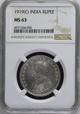 1919(C) Una Rupia India