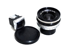 RARE+++ Canon Camera Co. Lens 19mm f/3.5 LTM39 Made in Japan + ViewFinder