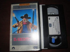 Vhs CIC VIDEO Il Grinta - John Wayne cover pvc occasione combino spedizioni