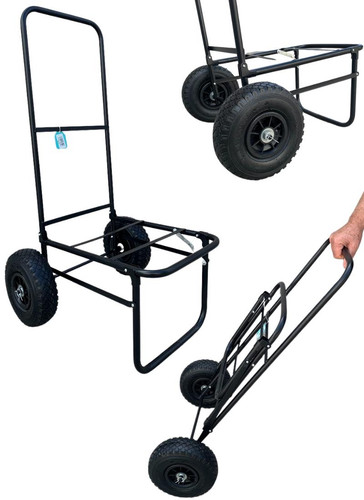 Carrello con ruote gonfiabili