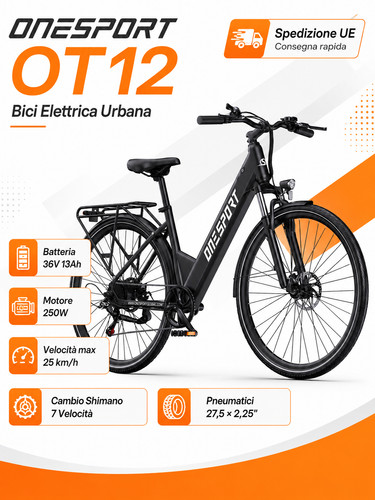 Onesport ot12 bici elettrica - onesport,