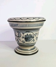 Maioliche Deruta Raro Mortaio Farmacia/ Erboristeria Anni 60/70