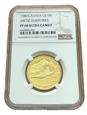Canada 1980 oro 1/2 oz 100
