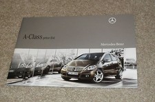 Mercedes Classe A Prezzi e Opzioni 2008 - A150 A170 A160 A180 CDI Avantgarde SE
