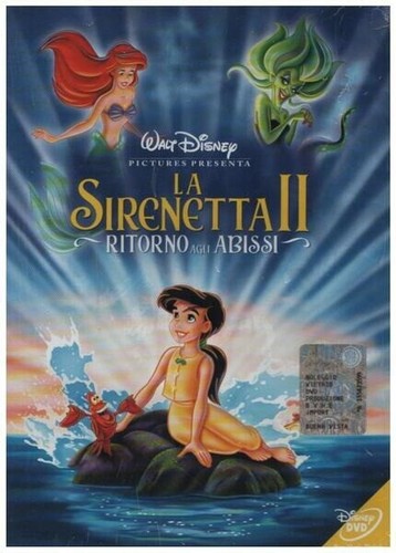 Dvd sirenetta ritorno - sirenetta, ii.