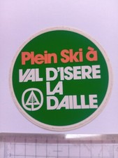 ADESIVO STICKER VAL D ISERE MONTAGNA SCI ALPINISMO SKI