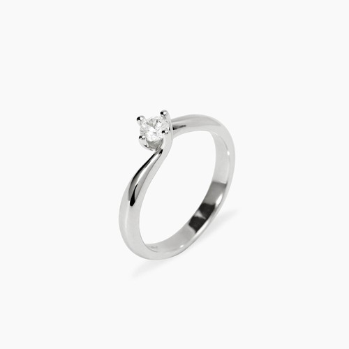 Anello donna solitario mabina - anello,