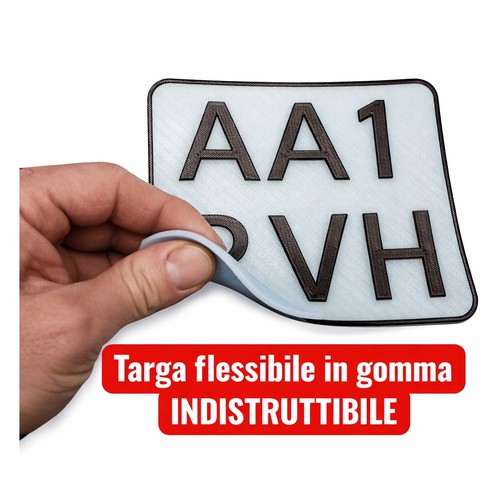 Replica targa sostitutiva - replica,