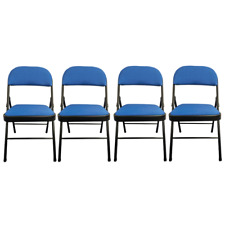 Sedia pieghevole imbottita in