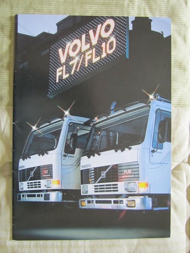 Opuscolo camion volvo - camion, fl7