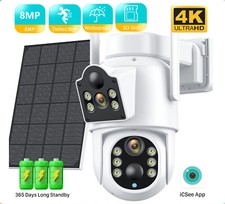 Telecamera IP solare 8 MP 4K