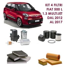 KIT 4 FILTRI PER FIAT 500L 500
