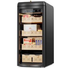 Humidor Sigari Elettrico 115L Capacità 900 Conti Controllo Temperatura e Umidità