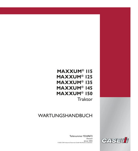 Case maxxum 115 125 - 115,