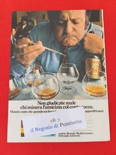 Advertising ITALIA Pubblicità Werbung ( 1972 ) FLORIO Brandy mediterraneo