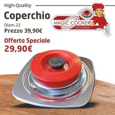 COPERCHIO MAGIC COOKER SENZA