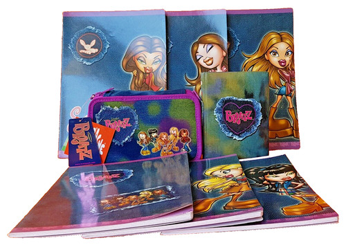 Bratz scuola astuccio 3 - scuola,, zip