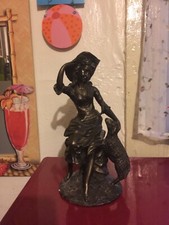 Scultura pastorella e pecora