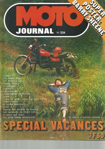 Moto journal 326 550 - 550, honda