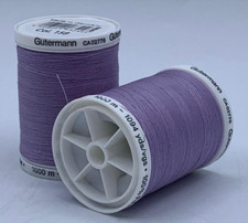 Gütermann 4 Rocchetti filo 100% poliestere da 1000m - lilla