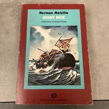 Moby Dick Hermann Melville  Mondadori 1976 Oscar Caòssici
