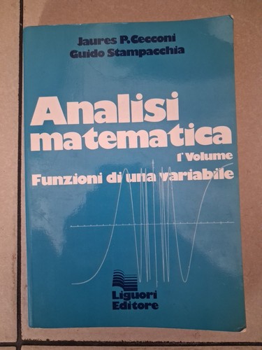 Analisi matematica volume - analisi,