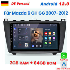Per Mazda 6 GH con sistema audio BOSE autoradio GPS navigatore 9"Android 13 CarPlay WIFI