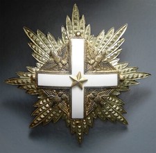 ORDINE AL MERITO DELLA REPUBBLICA ITALIANA - Placca argento e smalti