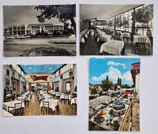Lotto di 4 cartoline Ristorante Zanatta, Albergo All'Oasi, Paese-Treviso, '50