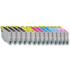 14 cartucce compatibili per EPSON STYLUS Photo R360 RX585 RX685 PX730WD