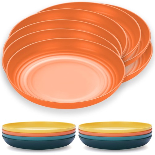 Servizio piatti plastica 8 - piatti, in