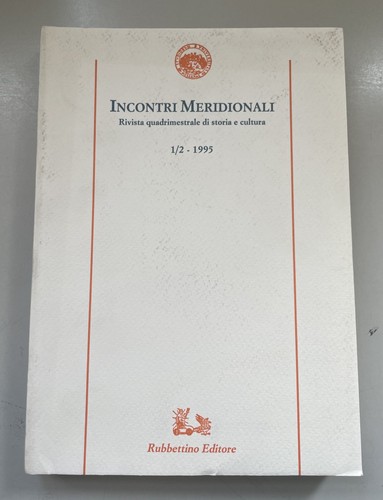 Incontri meridionali - 1/2,