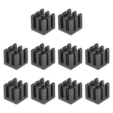 10x10x10mm Nero Autodesivo