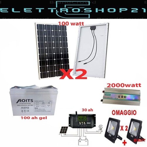 Kit fotovoltaico pwm - 1,