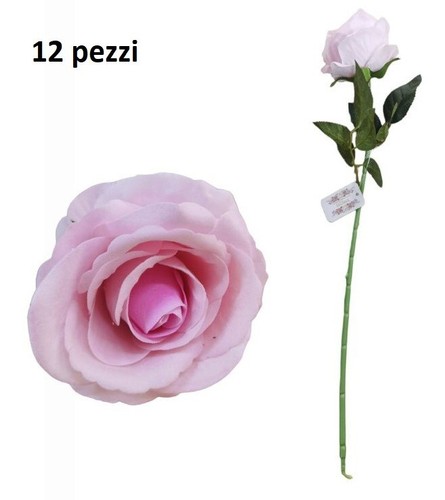 Set pezzi rosa finta - rosa,