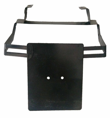 Portatarga metallo nero - portatarga,