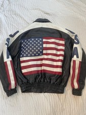 Giacca moto pelle vintage