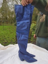 Stivali alti Zara blu