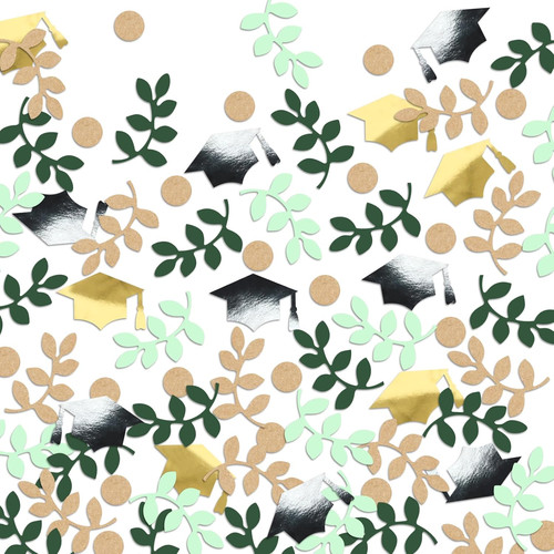 Confetti laurea verde - laurea, classe