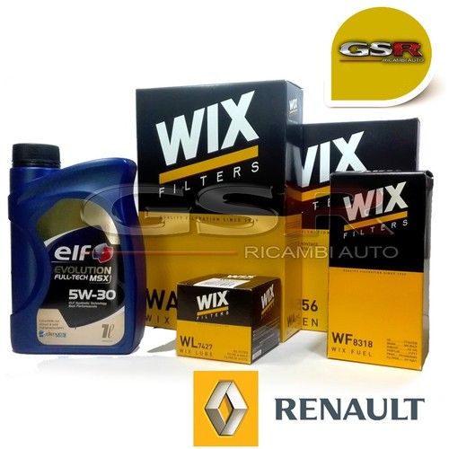 Kit tagliando renault megane - kit,
