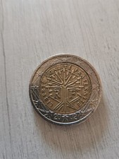 Moneta 2 euro del 2002 Repubblica Francese, bimetallica 