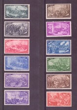 1948 Centenario Del Risorgimento 12 Val MNH Senza Lire 100 Con Valori Ossidati