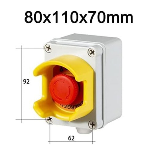 Pulsante stop elettrico - e-stop,