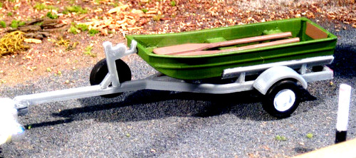Scala jon boat - o, trailer