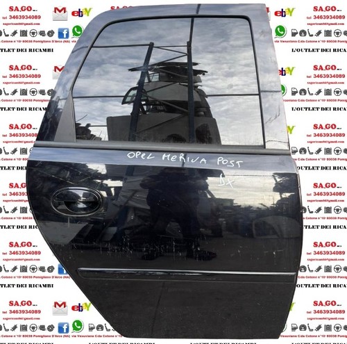 Portiera posteriore destra - posteriore, dx