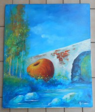 QUADRO DIPINTO AD OLIO SU TELA