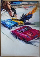 TINO AVELLI  - BOZZETTO CINEMATOGRAFICO - ORIGINAL CINEMA ART